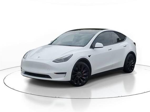 TESLA MODEL Y 2022 7SAYGDEF7NF508707 image